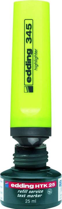 Produktbild Edding HTK 25 - Tintenpatrone Refill, Kompatibel - Hell- / PhotoCyan - 25 ml (1x)