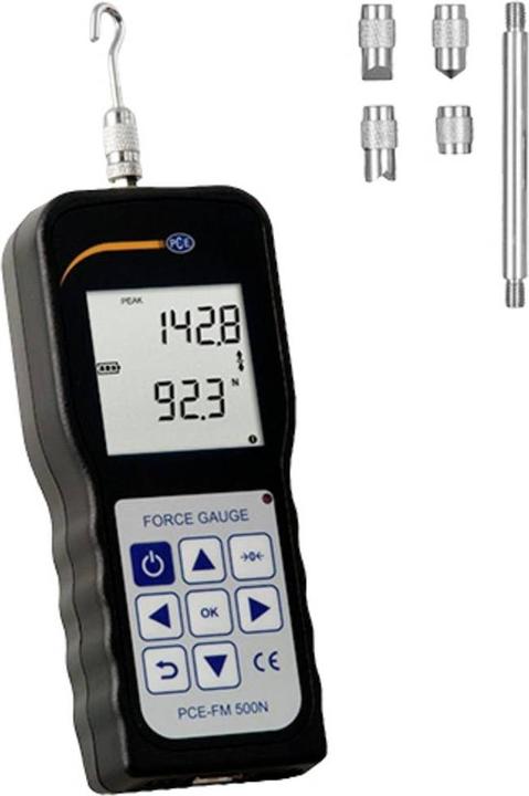 Image du produit PCE Instruments PCE-FM 500N Dynamomètre standard d'usine (sans certificat)