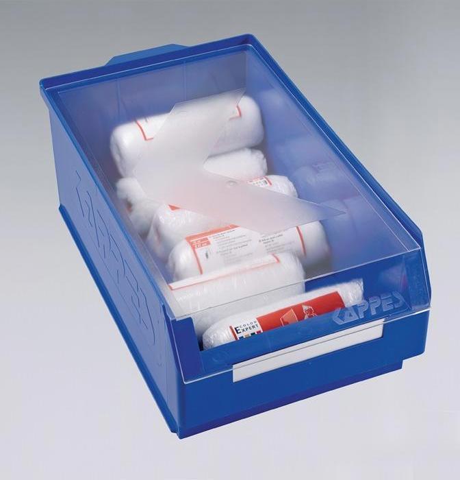 Kappes Support lid L160xW105mm transparent polystyrene for box size 7