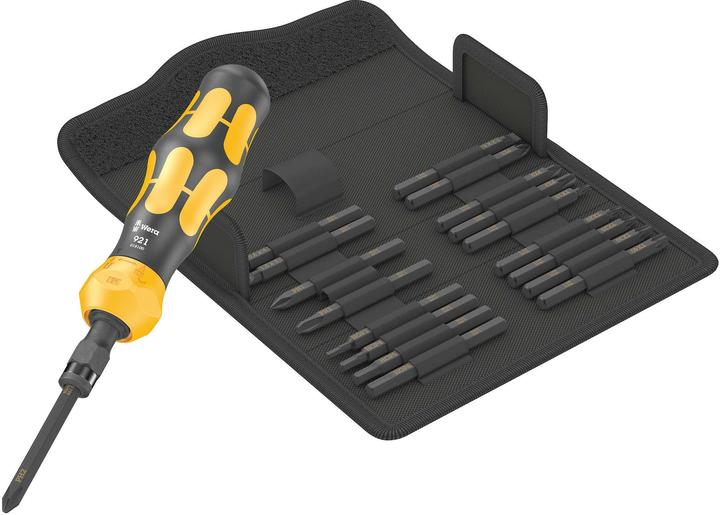 Produktbild Wera Kraftform Kompakt 900 Set 1 (Pozidriv-Kreuzschlitz (PZ), Phillipps-Kreuzschlitz (PH), Pin-torx, Schlitz, Innensechskant)