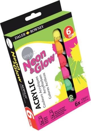 Produktbild Daler-Rowney Acrylfarbe Set 6ST