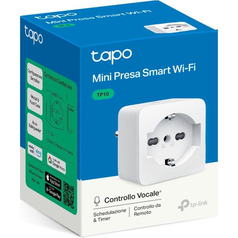 Thumbnail - TP-Link, Smart Plug, Tapo TP10 intelligente Steckdose Weiss