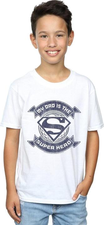 Immagine prodotto Superman My Dad The Superhero Maglietta Ragazzi (116)