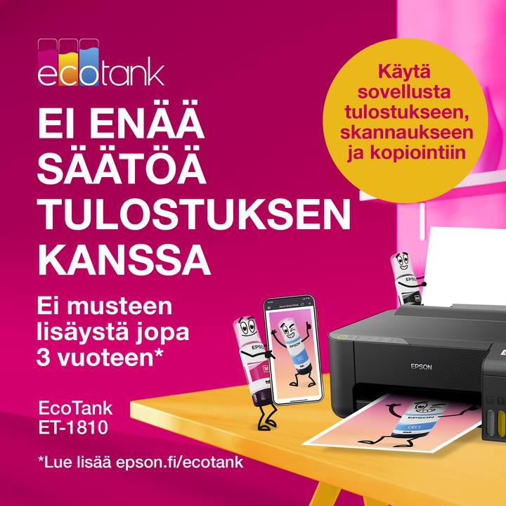 Actual product image Epson EcoTank ET-1810 (Ink tank, Colour)
