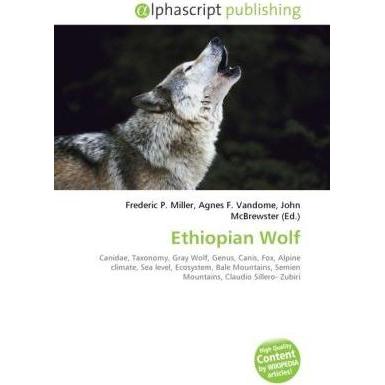 Ethiopian Wolf, Fachbücher