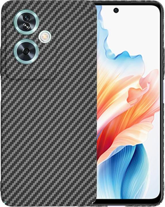 Produktbild Techsuit - Carbonite FiberShell - Oppo A79 5G / OnePlus Nord N30 SE - Black (Oppo A79)