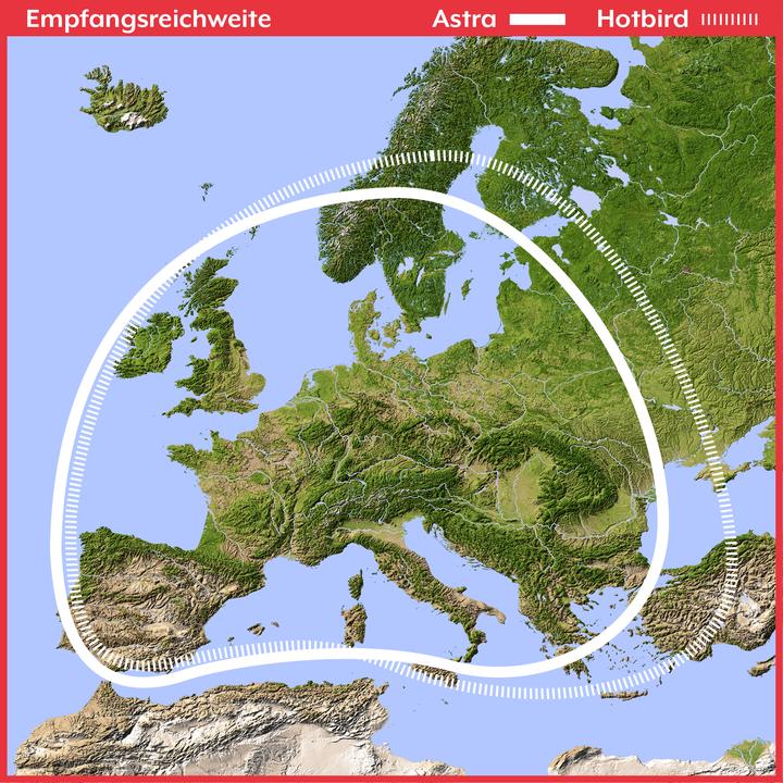 Productafbeelding Camping First Satmex Flat 2 (Platte antenne, 33 dB, DVB-S / -S2)