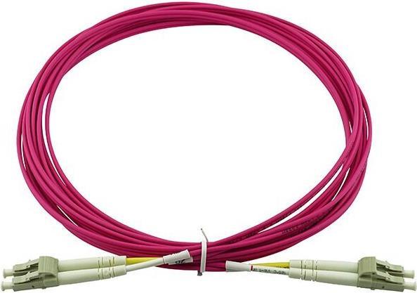 Actual product image BlueOptics Fujitsu FCKAB-OM4-C05-L compatible LC-LC multimode OM4 patch cable 5 metres (S/UTP, 5 m)