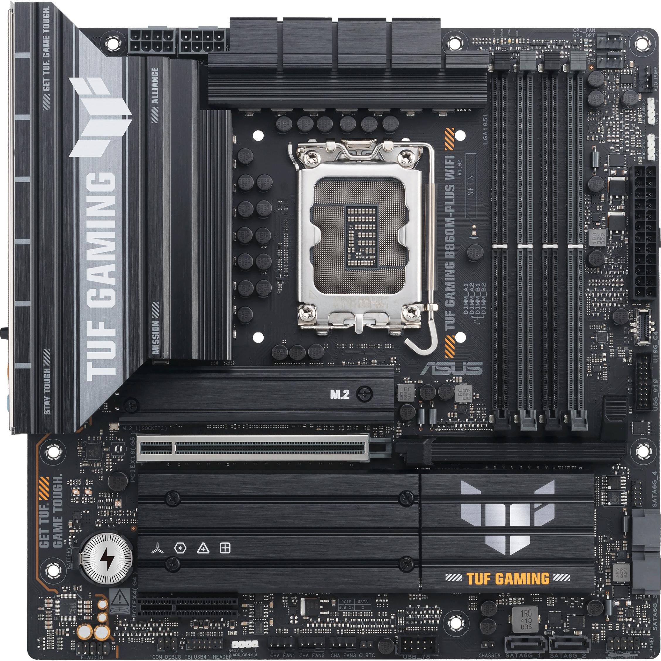 ASUS TUF GAMING B860M-PLUS WIFI (LGA 1851, Intel B860, mATX), Mainboard