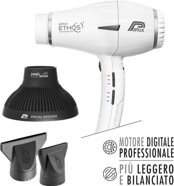 Immagine prodotto Parlux Ethos Bianco con Senso Magico (2300 W)