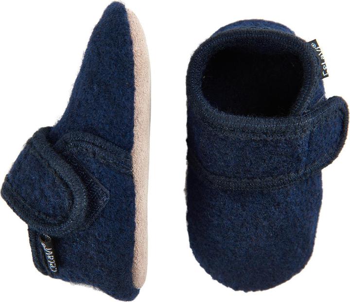Actual product image CeLaVi Wool Slippers / Finches % Wool Dark Navy (17)