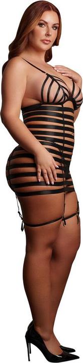Produktbild Le Désir Lola - Strappy Set Dress - Queen Size - Black (3XL, 4XL, 5XL, XXL)