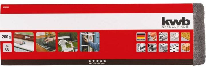 Actual product image kwb Steelw.200G No.00 Extra Fine (200)
