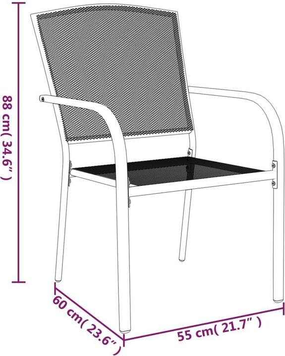 Produktbild vidaXL Garten Essgruppe