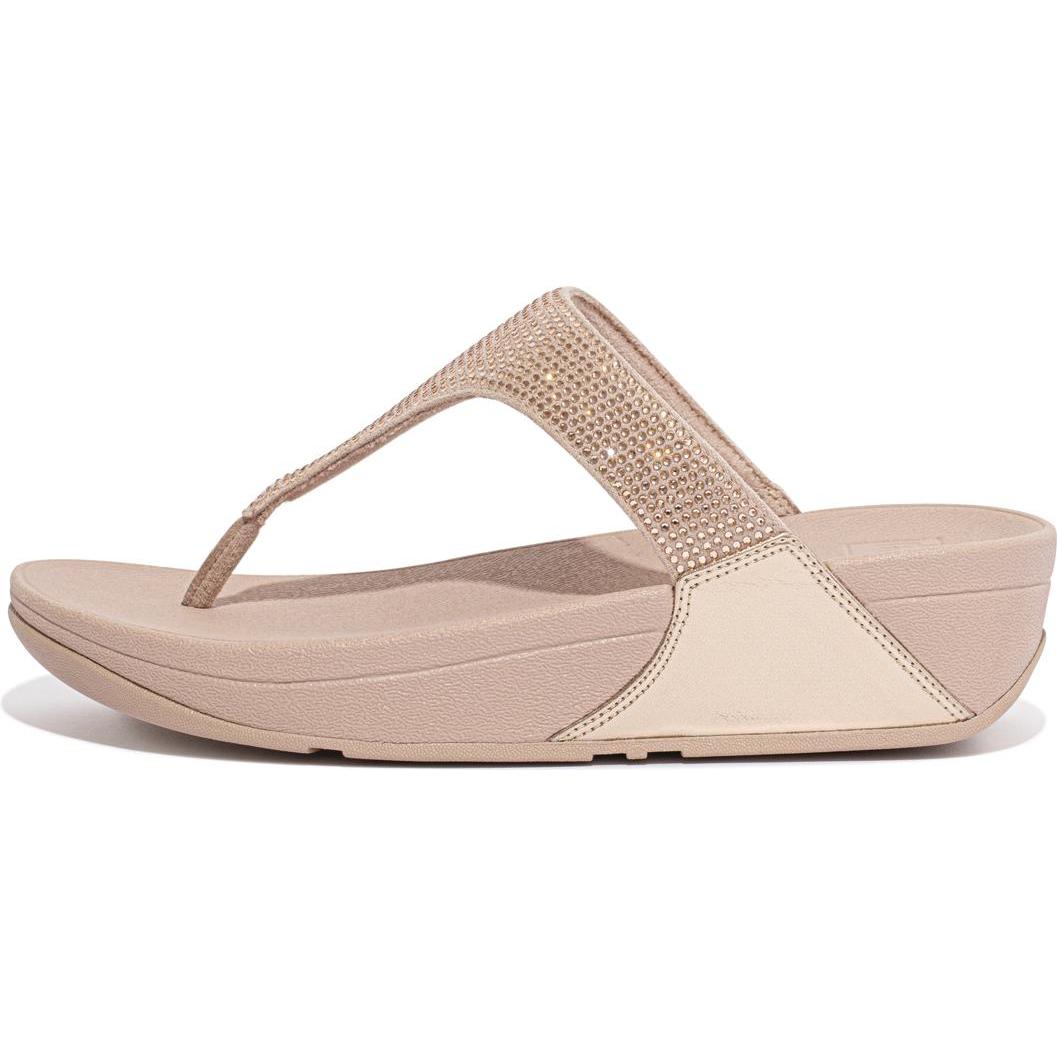 Fitflop, Damen, Sandalen, wedges sandalen für damen lulu hotfix, Rosa, (38)