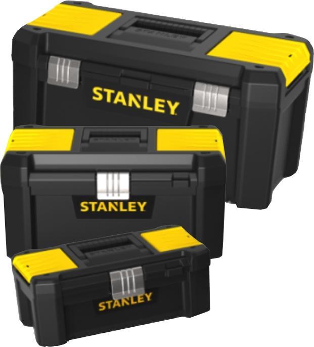 Produktbild Stanley Werkzeugbox / Werkzeugkoffer (12.5",18cmX13cmX32.5cm), Werkzeugkasten mit Metallschliessen, O (1 Teil)