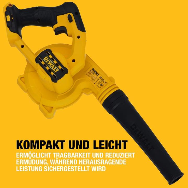 Actual product image DeWalt Battery blower (Rechargeable battery operated, Leaf blower)