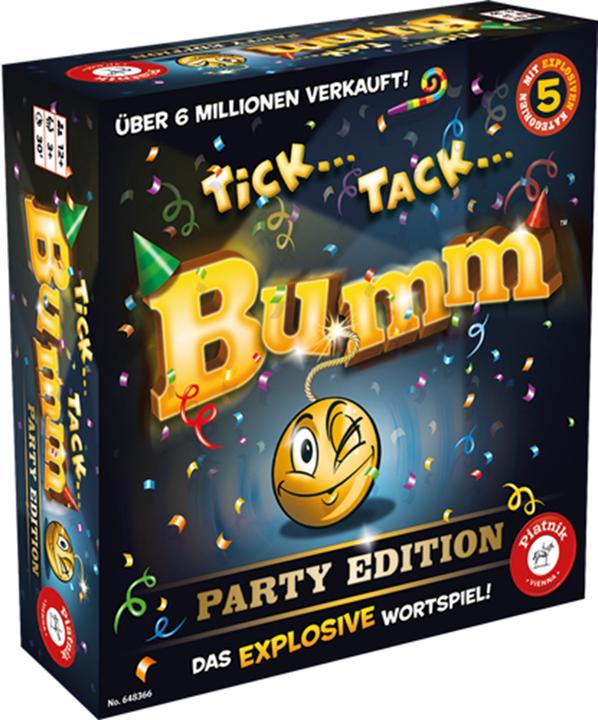 Actual product image Piatnik Tick Tack Bumm Party Edition (German, 3 Players)