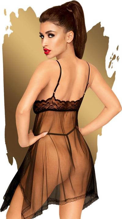 Actual product image Penthouse Lingerie Naughty doll - Lace detailed babydoll with thong (M, S)