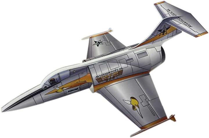 Modellbau Lindinger f104 carton jet kit "jets & props" edition