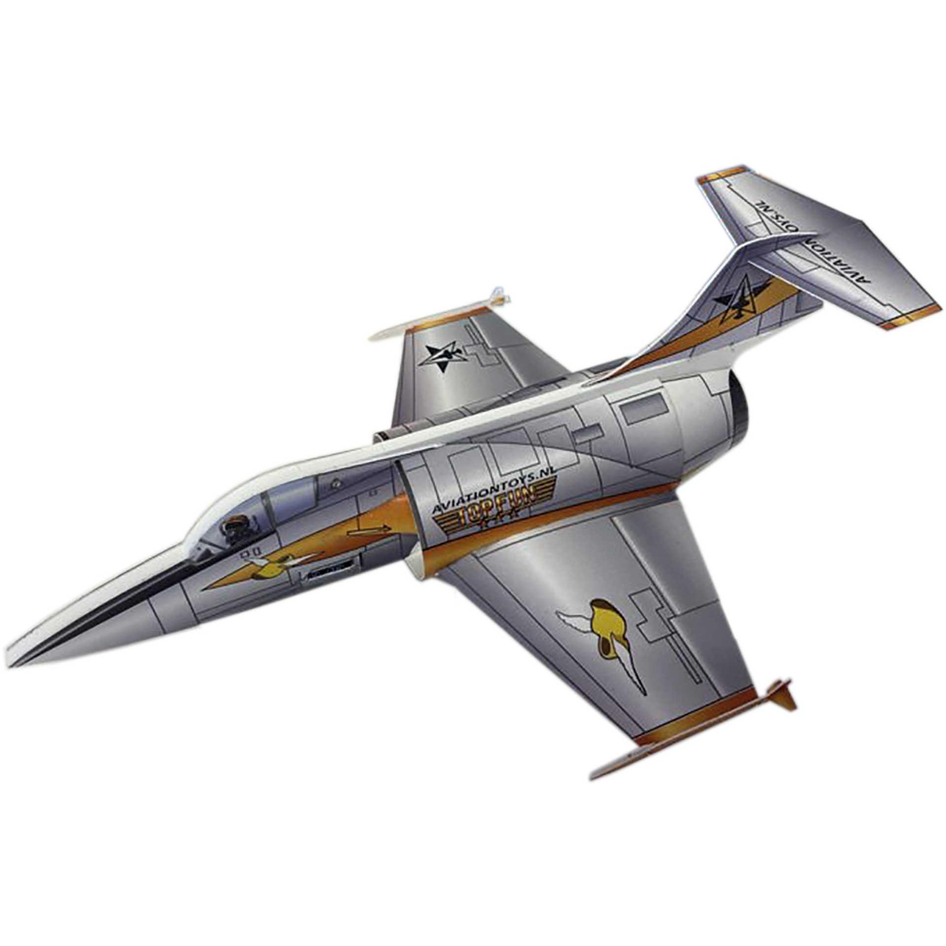 Modellbau Lindinger f104 carton jet kit "jets & props" edition