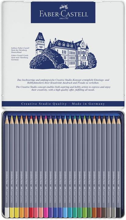 Produktbild Faber-Castell Goldfaber Aquarellstift (Mehrfarbig, 24 x)