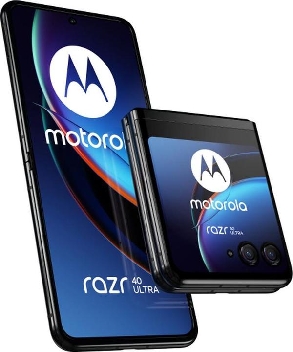 Actual product image Motorola Razr 40 Ultra (256 GB, Infinite Black, 6.90", SIM + eSIM, 5G)