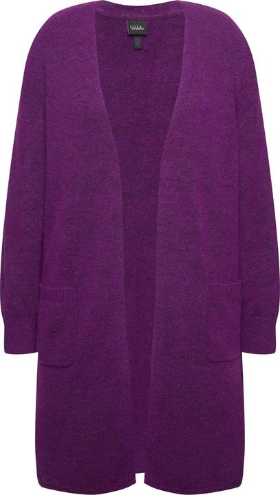 Immagine prodotto Ulla Popken Cardigan lungo e aperto con scollo a V e tasche (50, 52)