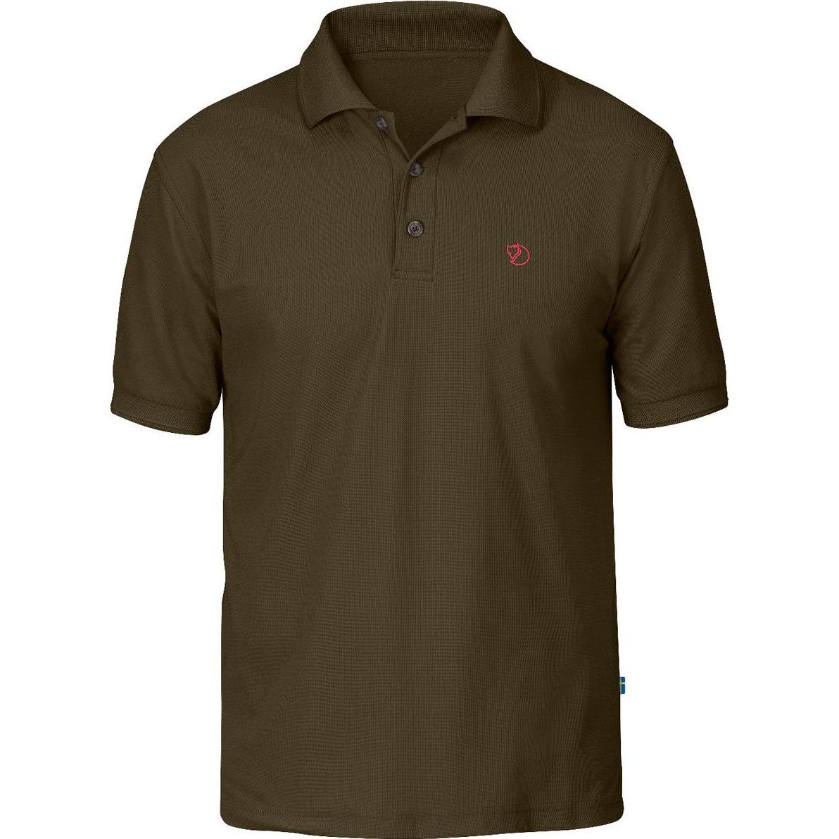 Fjällräven, Herren, Shirt, Crowley Piqué T-Shirt, Grün, (M)