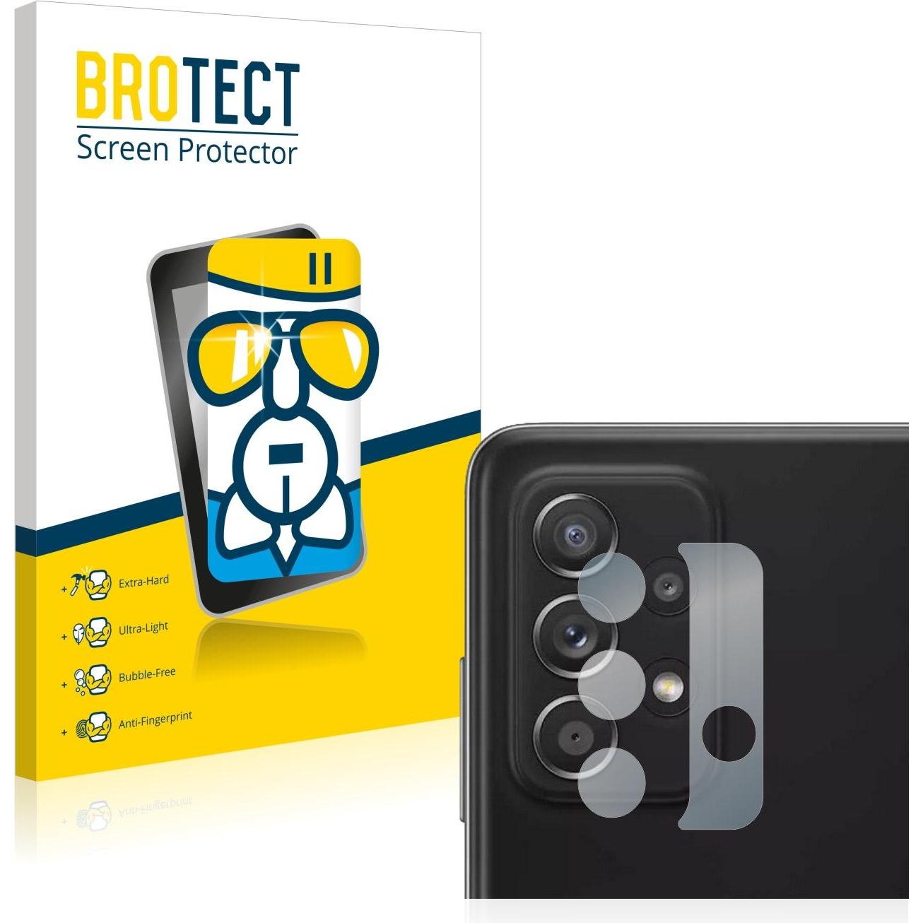 BROTECT AirGlass Panzerglasfolie (1 Stück, Samsung Galaxy A52 5G), Smartphone Schutzfolie, Transparent