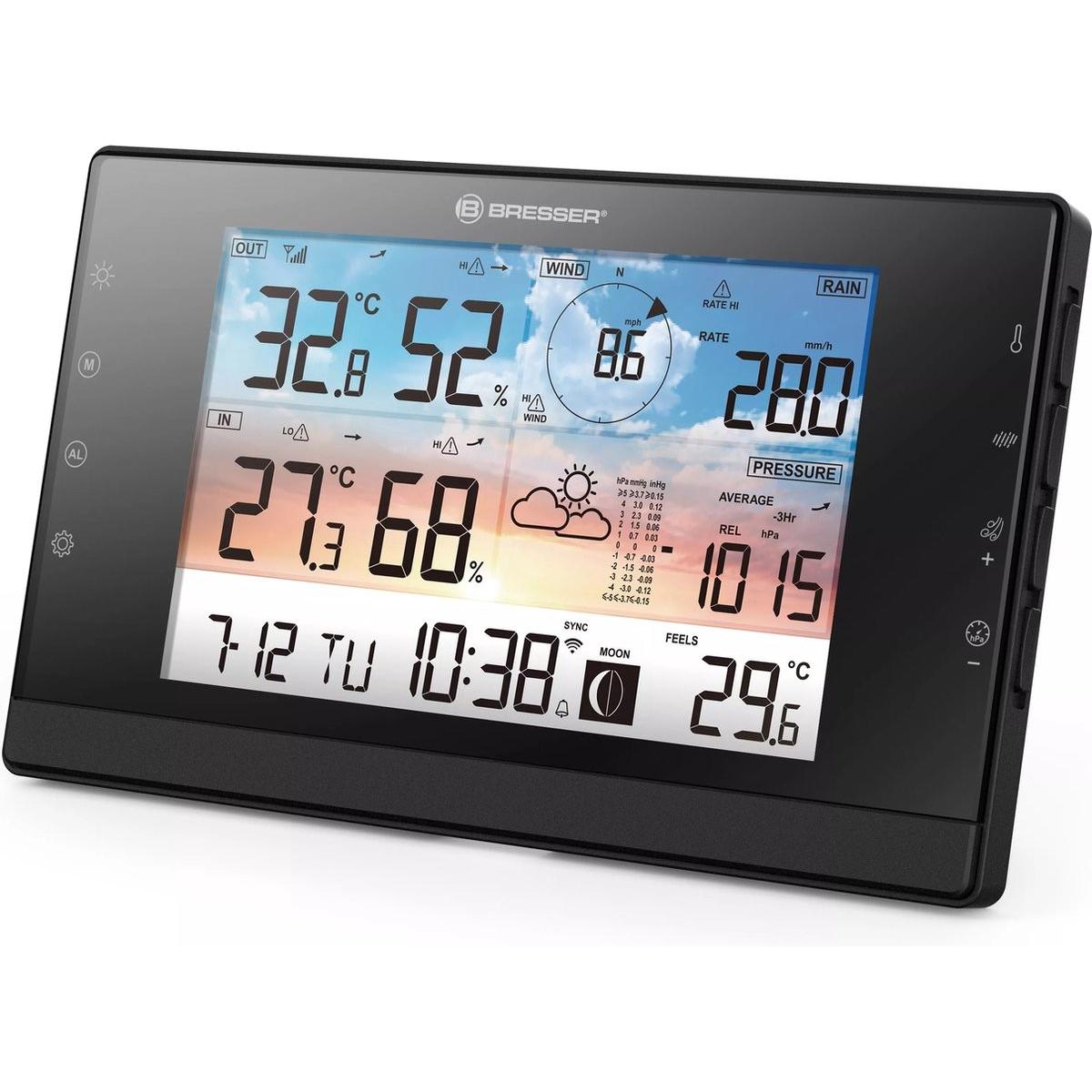 Bresser Weerstation - Basisstation - 7003350 - Wifi - Excl. Sensoren, Stazione meteo