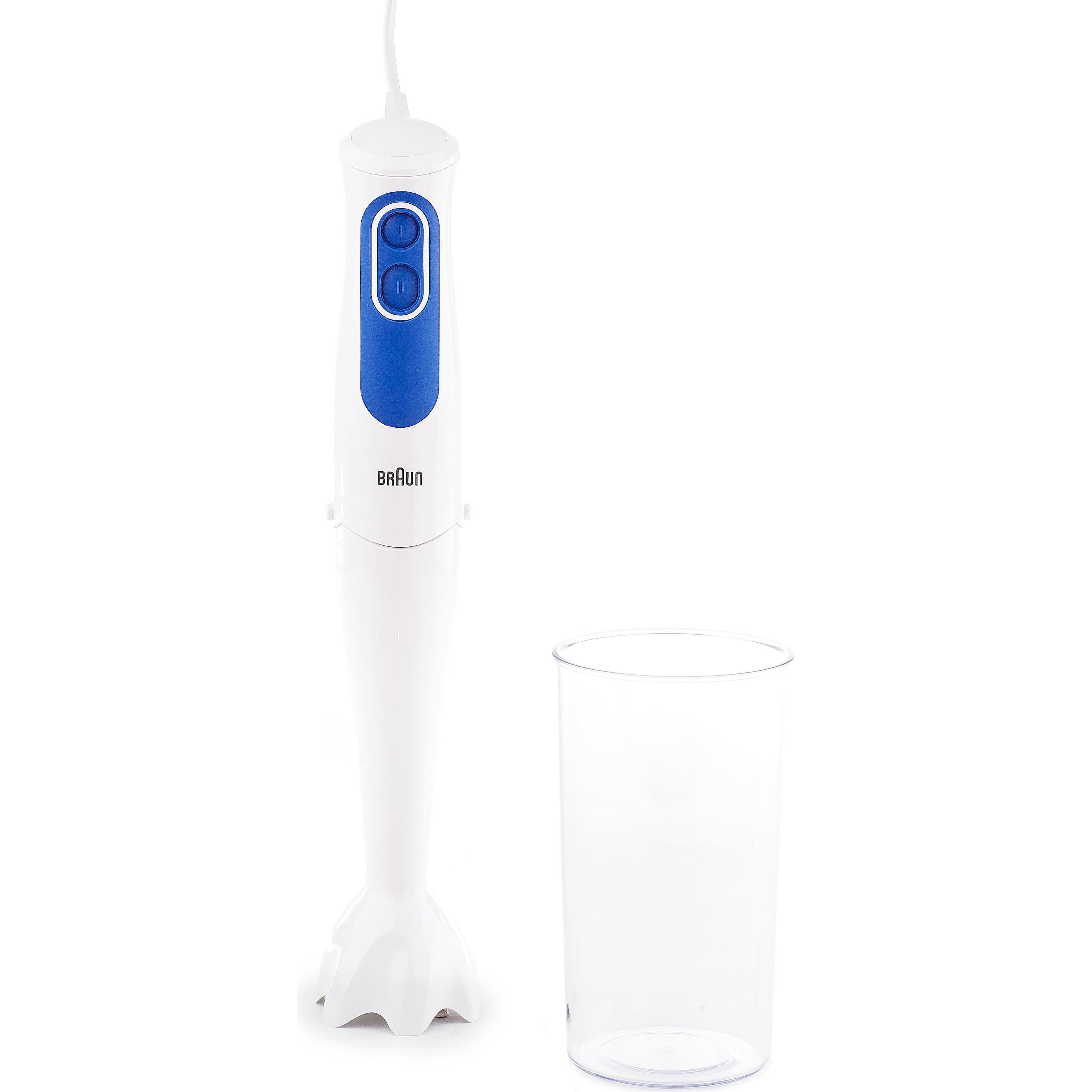 Braun Bianco/Blu Mq 3000 Smoothie+, Frullatore A Immersione,