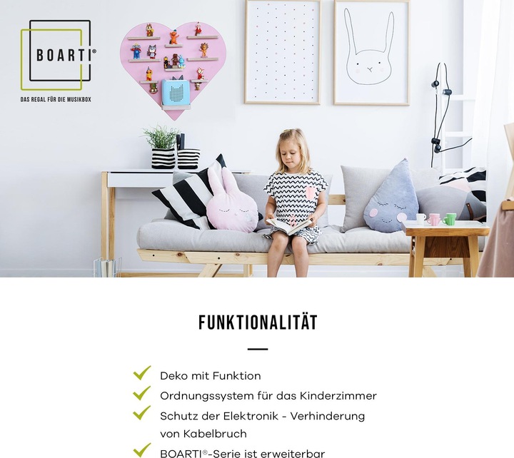 Produktbild Boarti Regal Heissluftballon Set Kinder Toniebox
