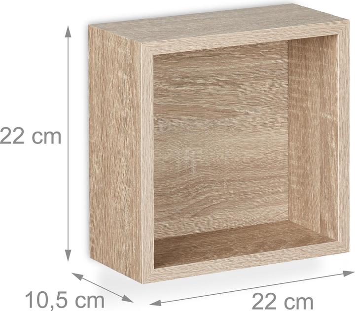 Produktbild Relaxdays Wandregal (49 x 12 x 25 cm)