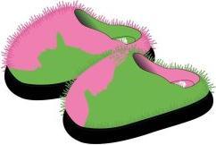 Actual product image Cerda Wicked slippers coloured (39)