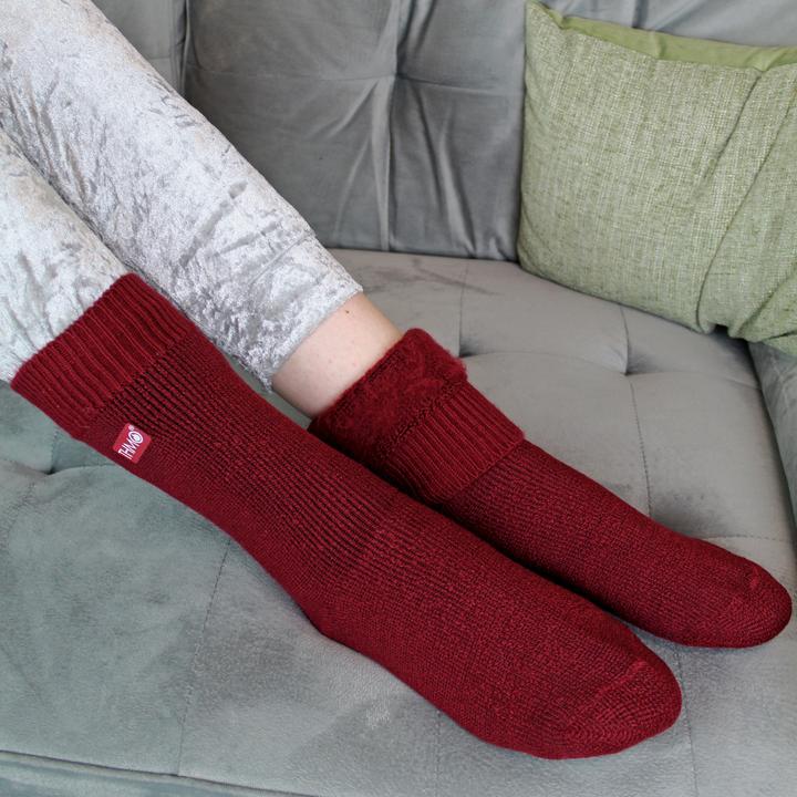 Produktbild Thmo 3er Pack Kinder Thermosocken | Crew Warme Socken (3er Pack, 37 - 38)