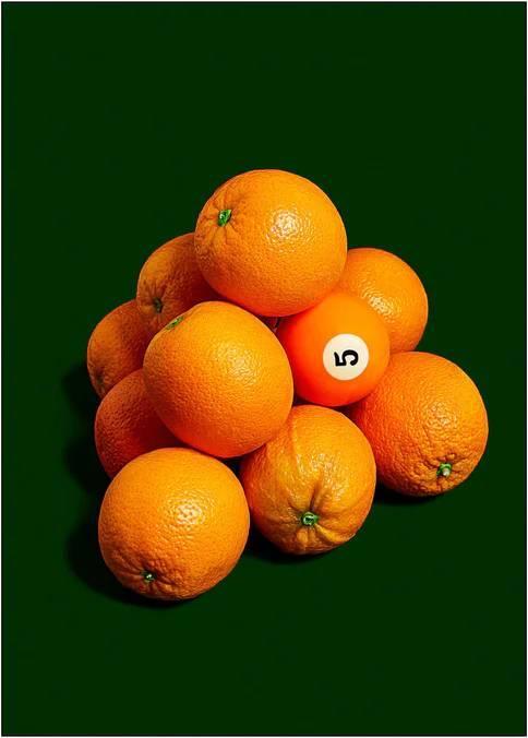 Image du produit Poster & Frame Affiche artistique les oranges 50x70 cm (50 x 70 cm)