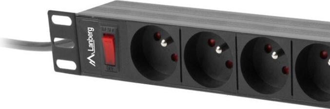 Actual product image Lanberg PDU-09E-0300-BK