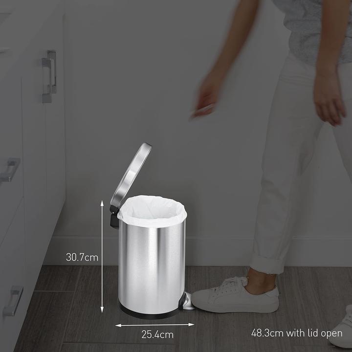 Image du produit Simplehuman Poubelle à pédale (4.50 l)
