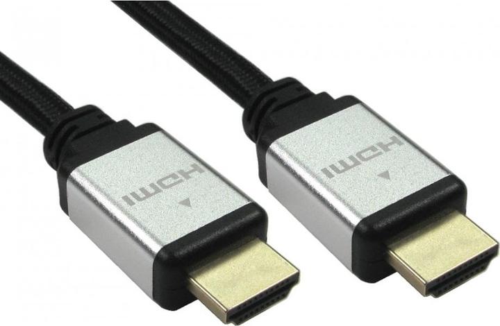 Produktbild Cables Direct 3M HDMI 2.1 BL BRAID CABLE / BL AL (3 m, HDMI)