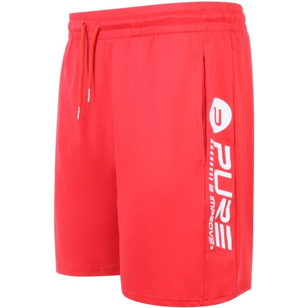 Thumbnail - Pure, Herren, Sporthose, Trainings Shorts für Herren (L), Rot, L