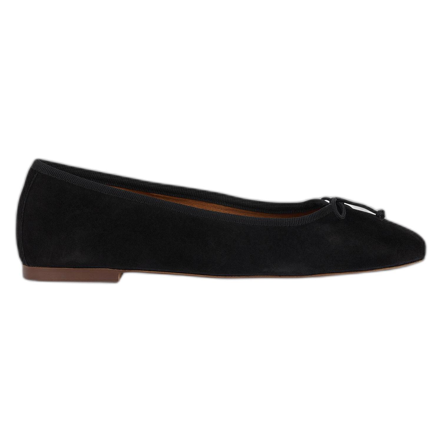 Geox, Damen, Ballerinas, Dames D Marsilea A Ballet Flat, Zwart, 40 Eu, Zwart, 40 Eu, Schwarz, (40)
