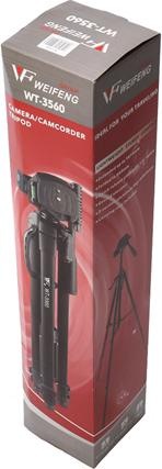 Produktbild Nest Stativ + Kopf WT-3560 H167 cm (Metall)