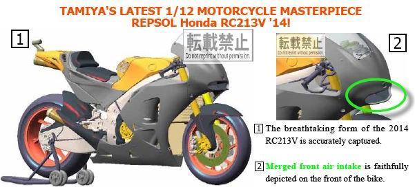 Image du produit Tamiya Repsol Honda RC213V 2014