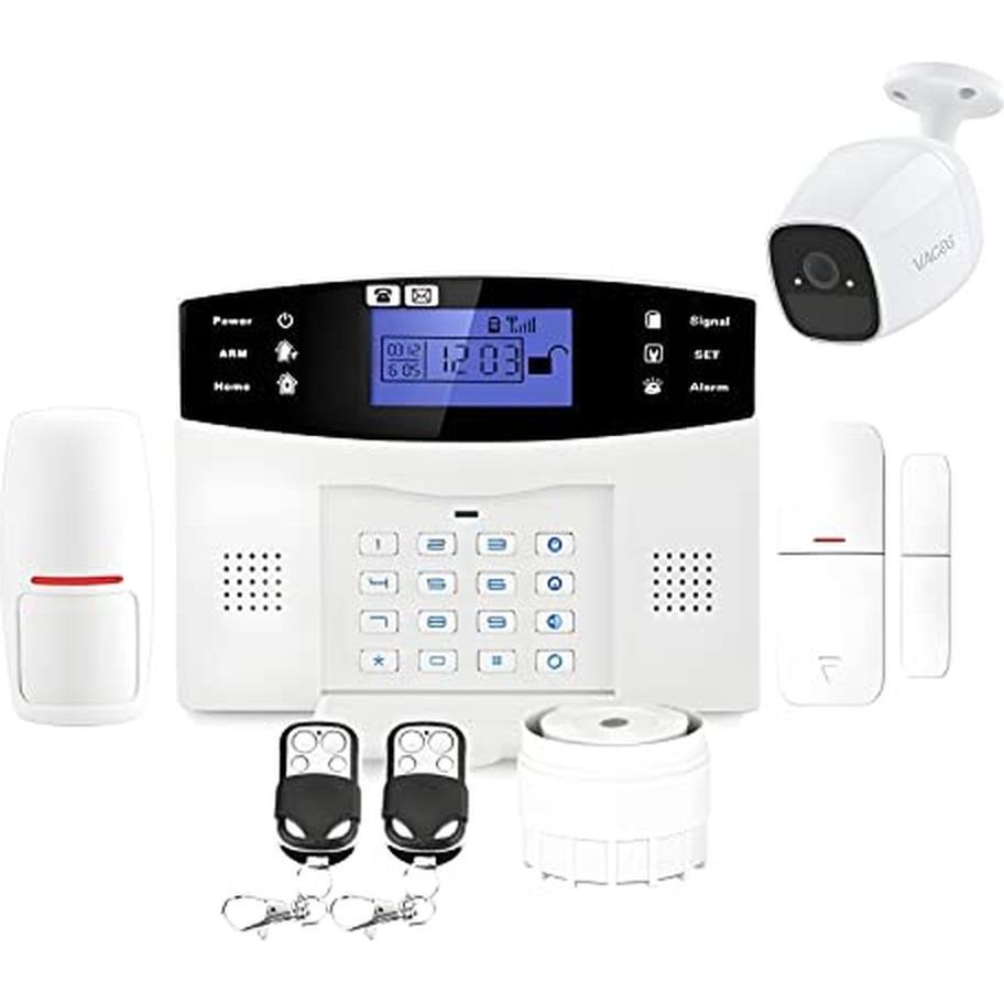 LifeBox Drahtloses Smart-Kamera-Sicherheitssystem mit GSM-Alarm und Innenüberwachung (LBXEvolutionKC1)