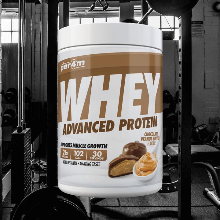 Produktbild Per4m Whey Advanced Protein (900 g, Chocolate Peanut Butter)