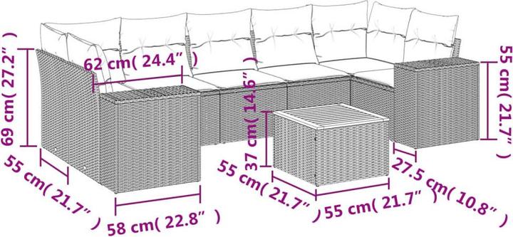 Produktbild vidaXL Nelio