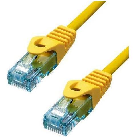 ProXtend U/UTP CAT6A LSZH AWG 24 CU Yellow 0.75M (U/UTP, CAT6a, 0.75 m), Netzwerkkabel