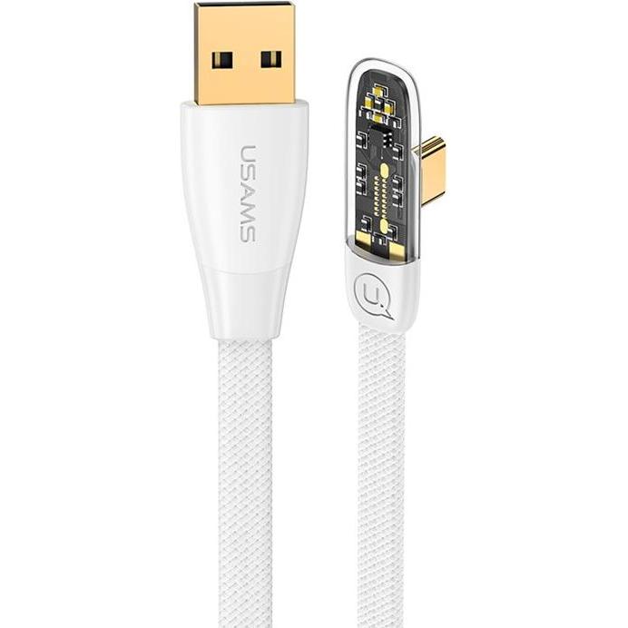 EKO 66W USB-A zu Typ-C Ladekabel Winkel 90 Modell Iceflake 1.2m (1.20 m), USB Kabel