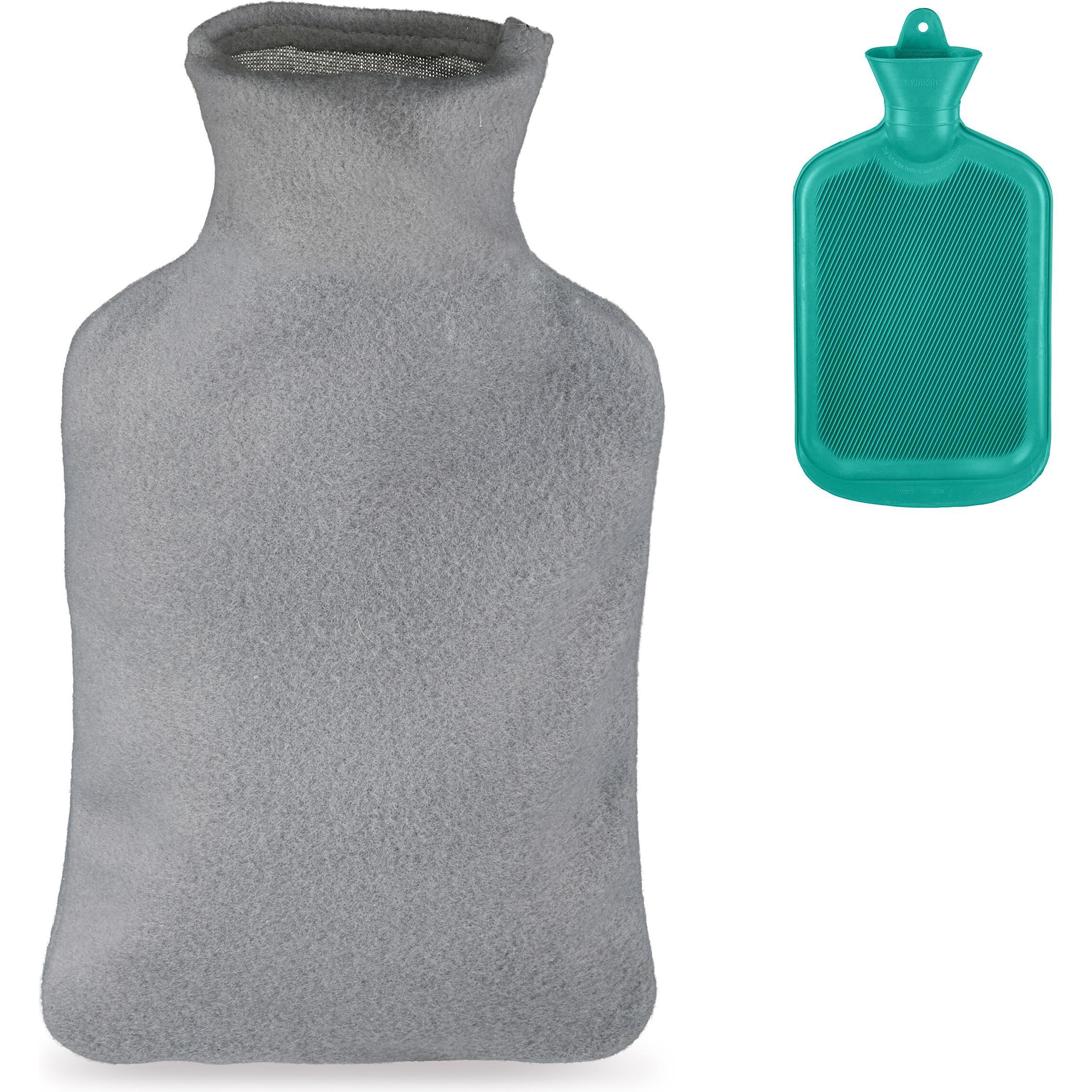 Relaxdays, Bettflasche, Wärmflasche (1.50 l)